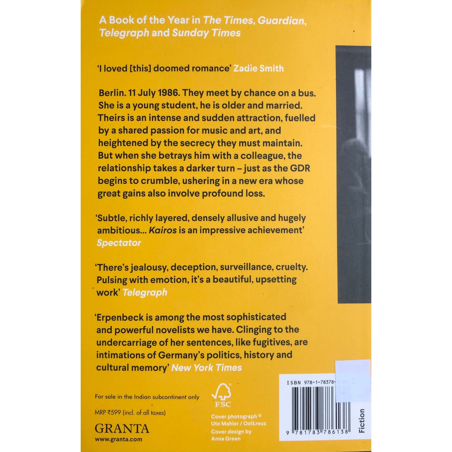 Kairos by Jenny Erpenbeck