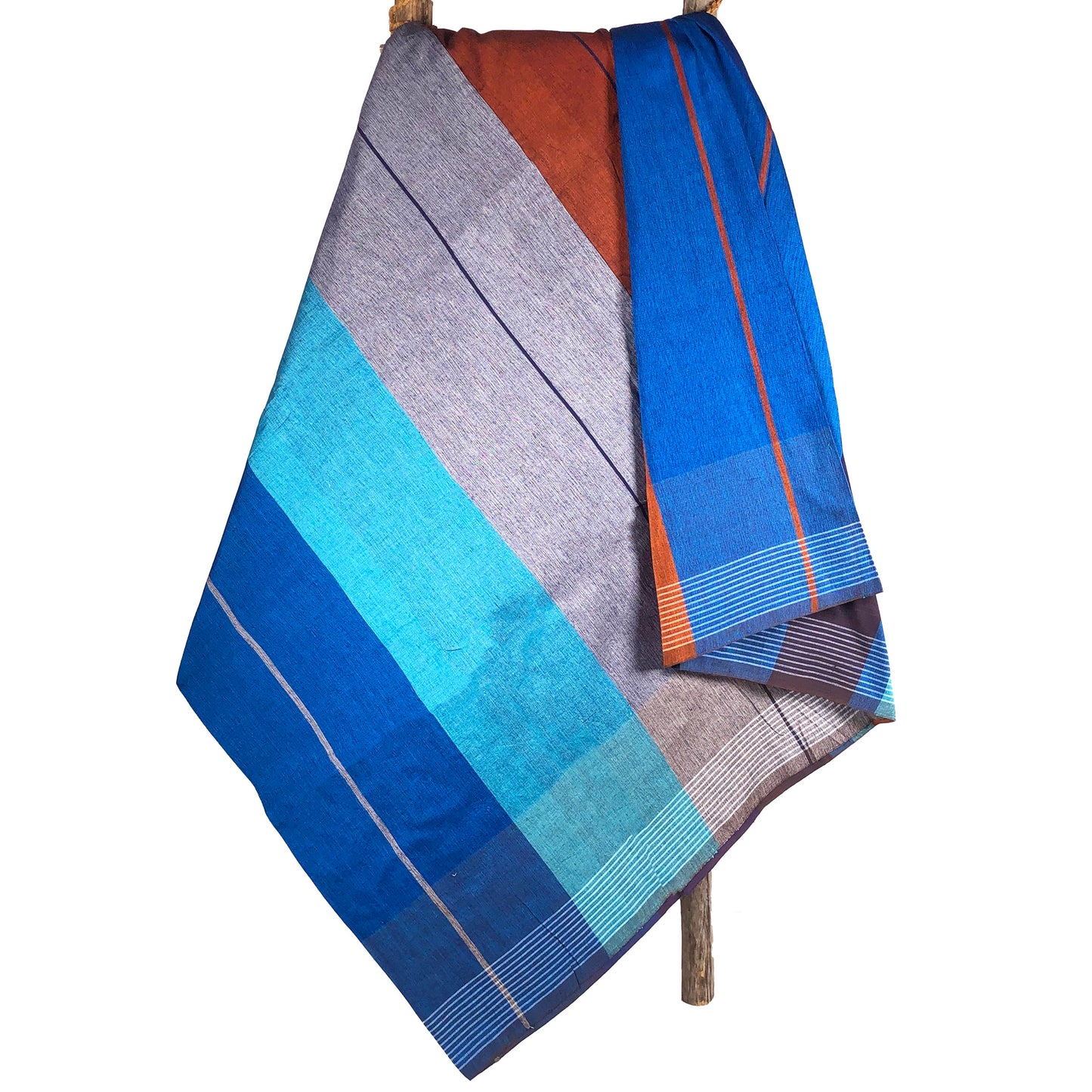 Designer Sarong. Blue Pansy . The Butterfly of Sri Lanka.