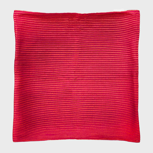 Ribbed Barefoot Cushion Covers.  18β x18β / 46cm x 46cm
