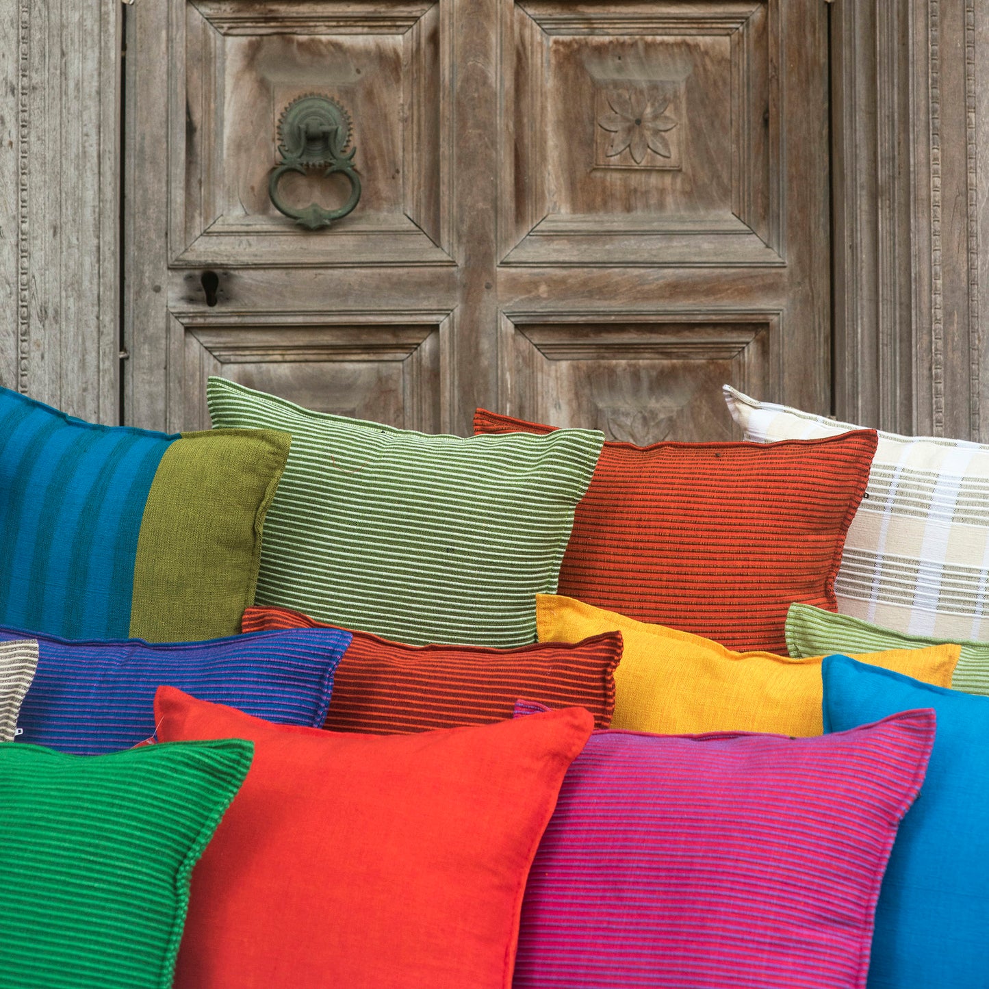 Barefoot Cushion Covers-3/6s . 18" x 18" / 46cm x 46cm