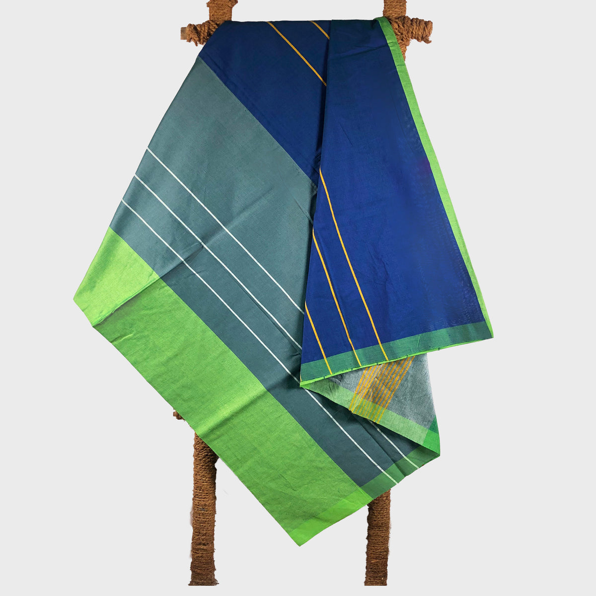 Designer Sarong: Sri Lanka Emerald Collared Parakeet