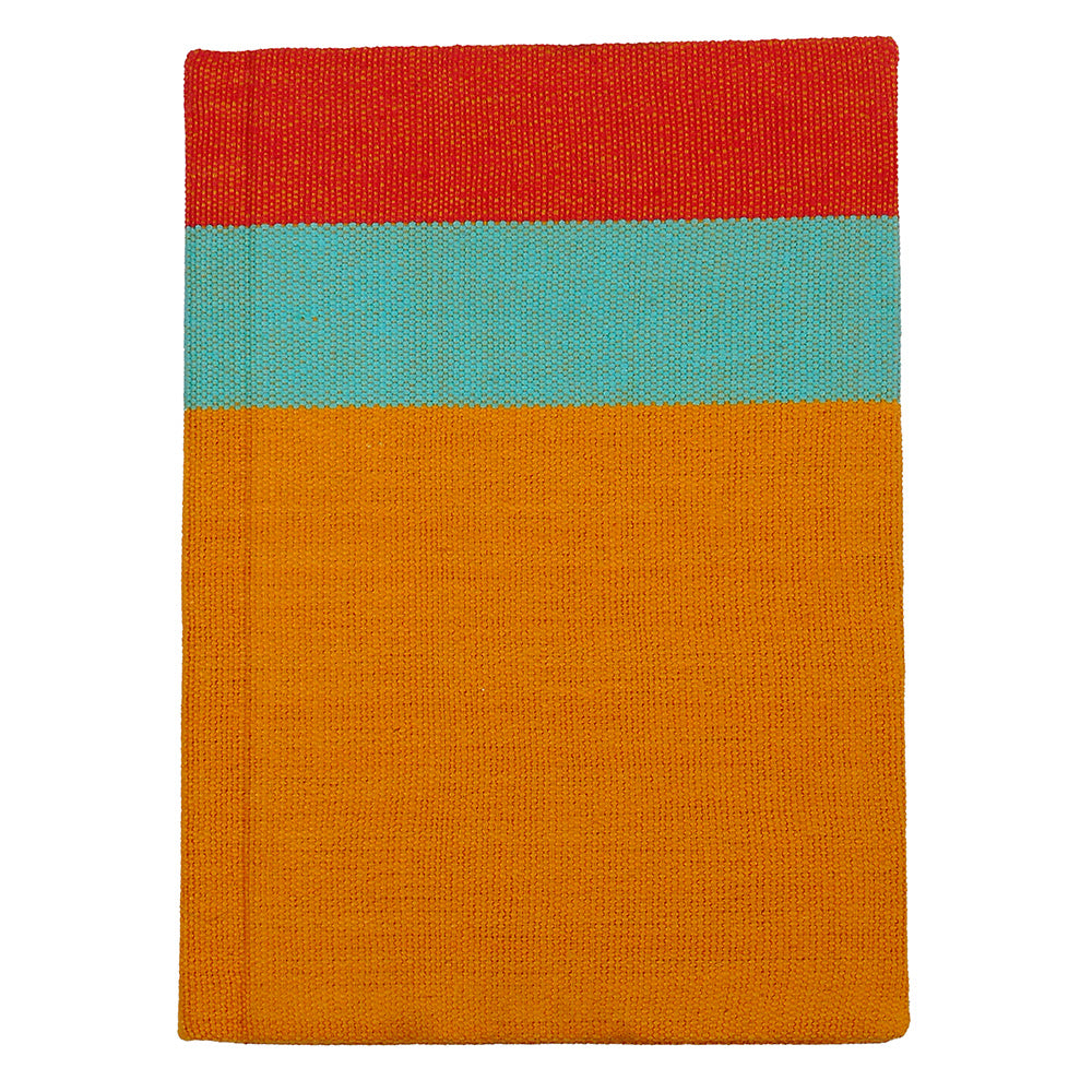 Notebook. White A5 Size, 20.5 x14cm. 100 pages