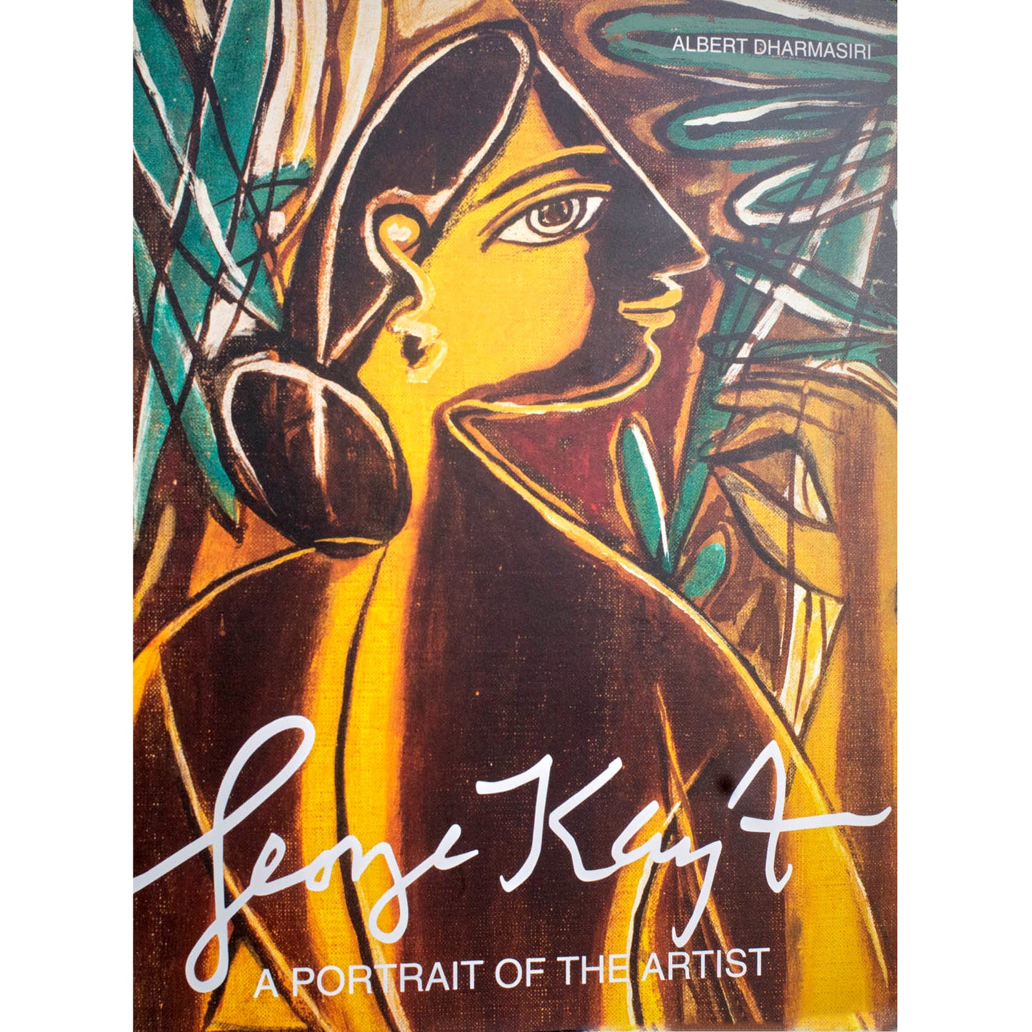 George Keyt, A Portrait Of The Artist by Albert Dharmasiri
