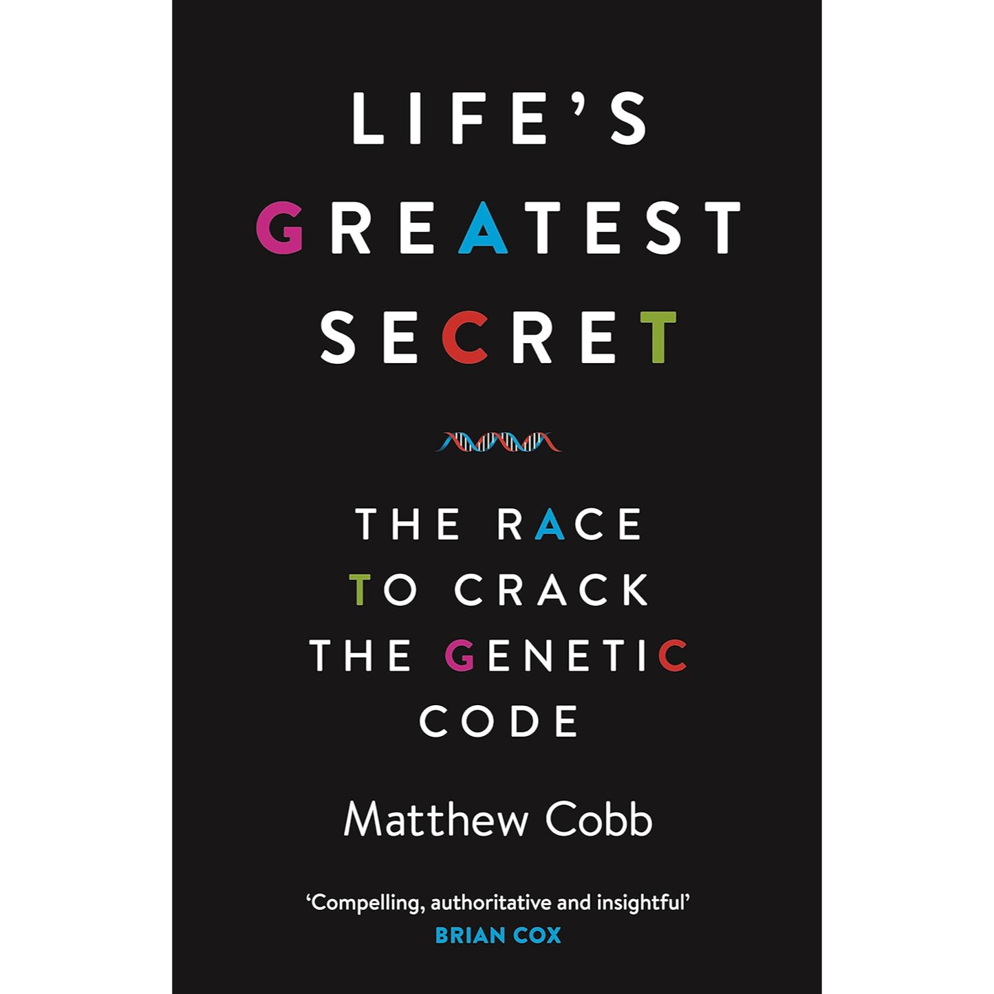 Life’s Greatest Secret: The Race to Crack the Genetic Code by Mathew Cobbs