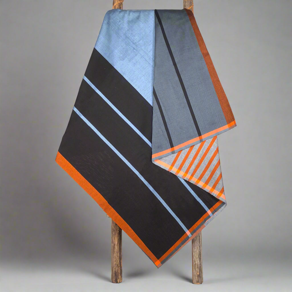 Designer Sarong: Red Stripe Anglefish