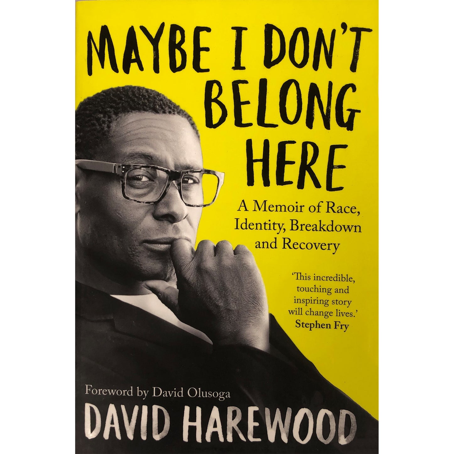 Maybe I Don’t Belong Here by David Harewood