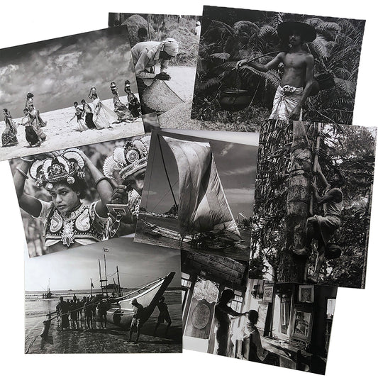 Post Cards Black and white. Set of 08