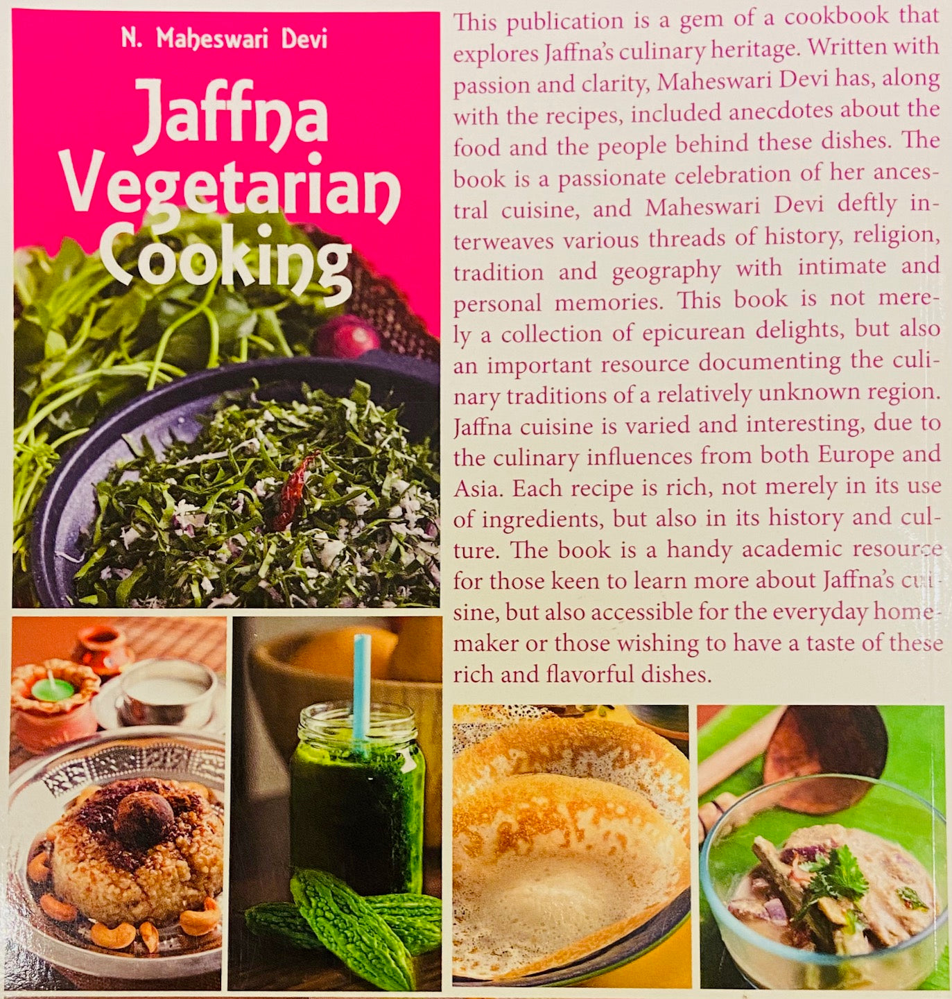 Jaffna Vegetarian Cooking by N Maheshwari Devi