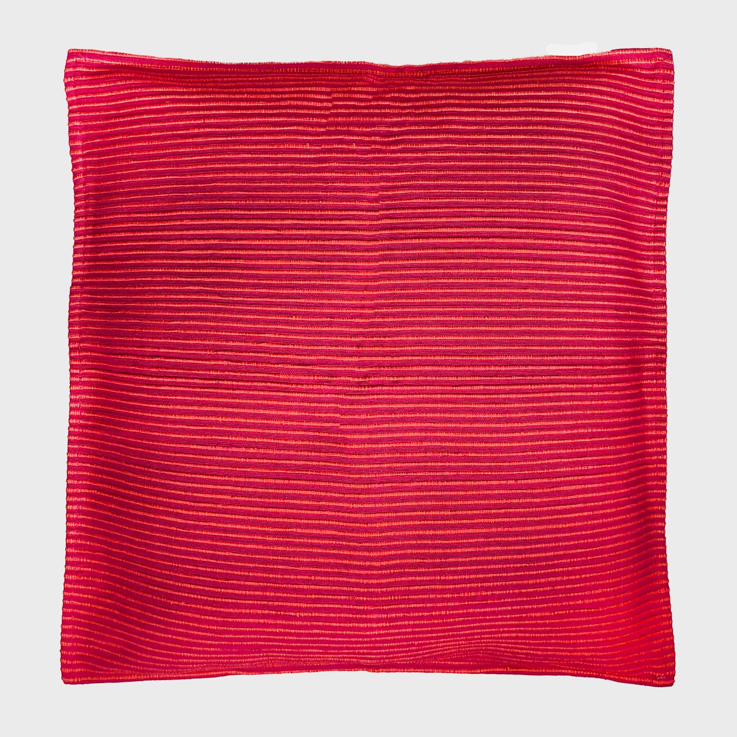 Ribbed Barefoot Cushion Covers.  18” x18” / 46cm x 46cm