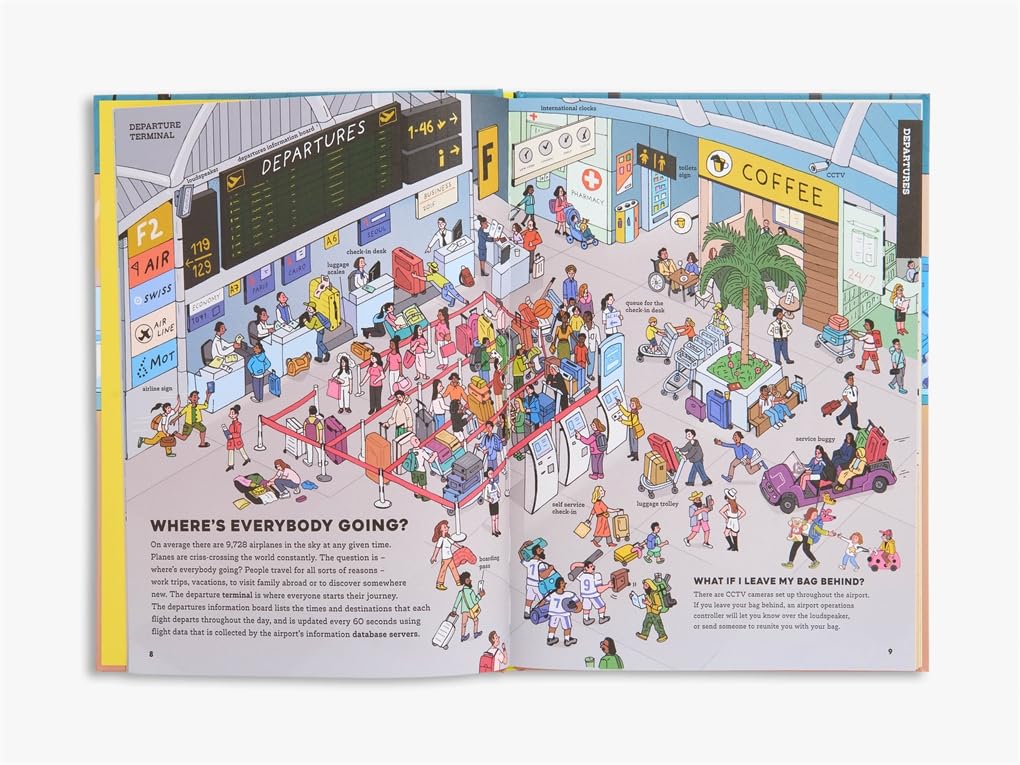 Airports: Behind the Scenes by Anna Ridley, Maxim Usik, Laurence Hardisty