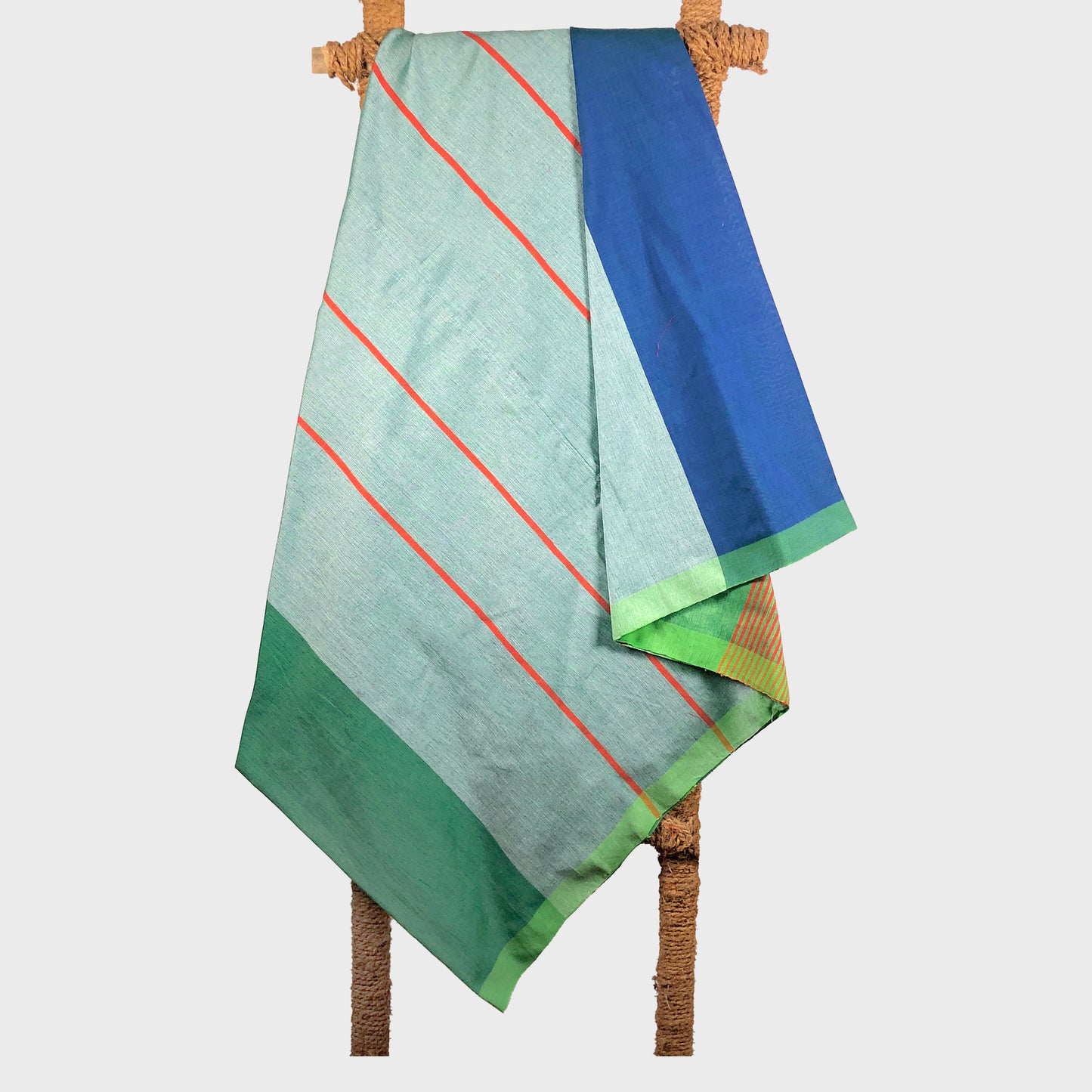 Designer Sarong: Sri Lanka Emerald Collared Parakeet
