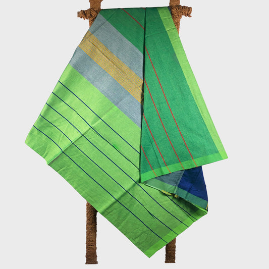 Designer Sarong: Sri Lanka Emerald Collared Parakeet