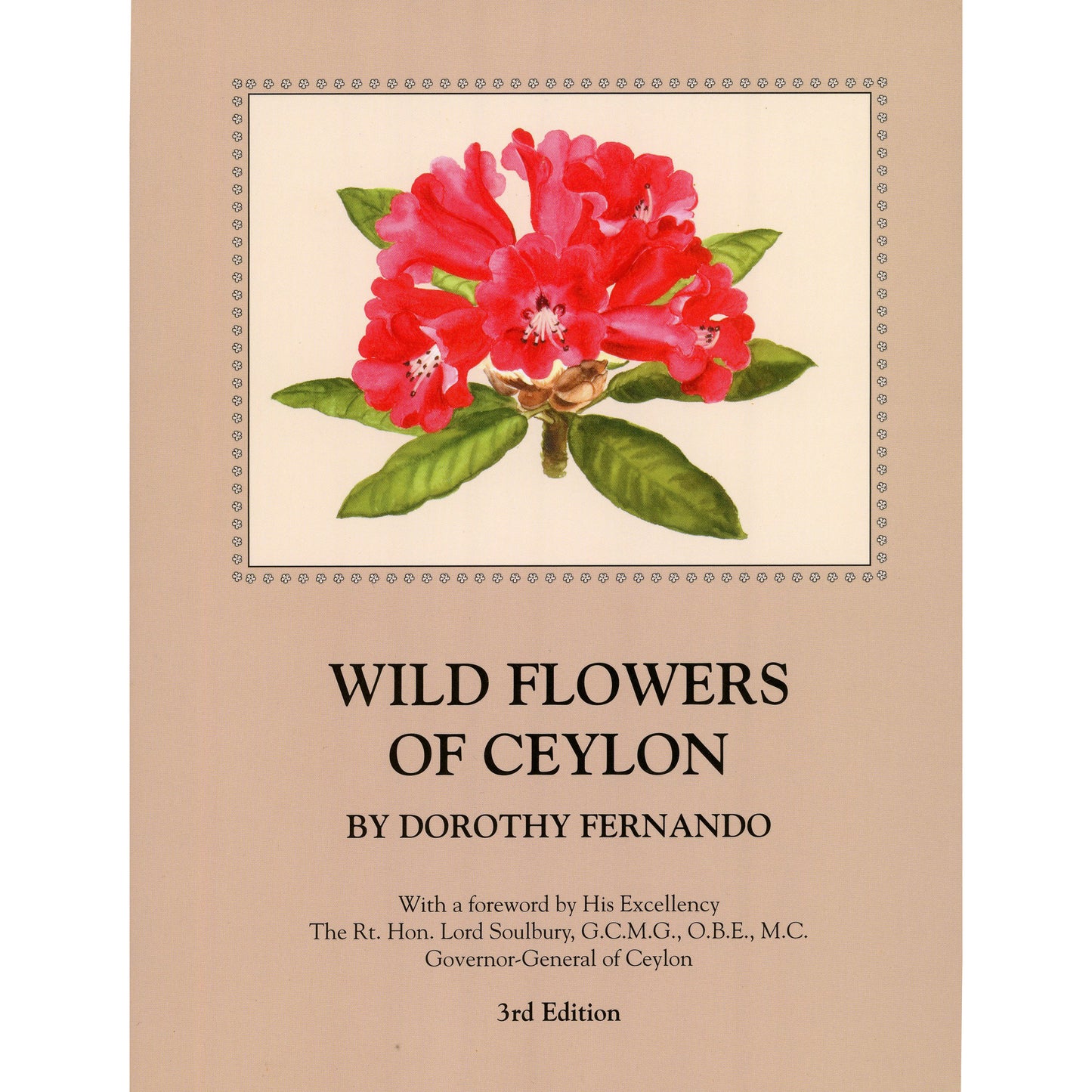 Wild Flowers of Ceylon by Dorothy Fernando