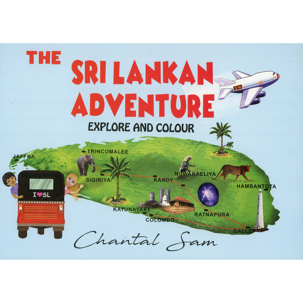 The Sri Lankan Adventure Explore and Colour by Chantal Sam – BAREFOOT