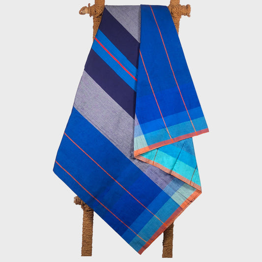 Designer Sarong:  Blue Pansy