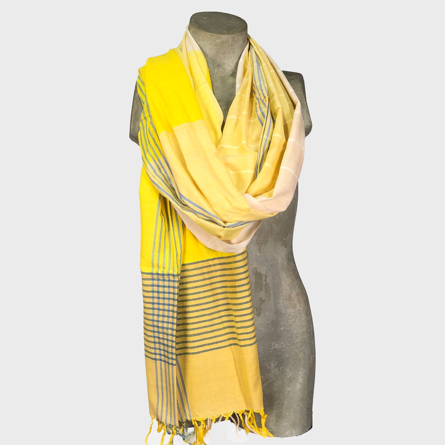 Natural dye Shawl