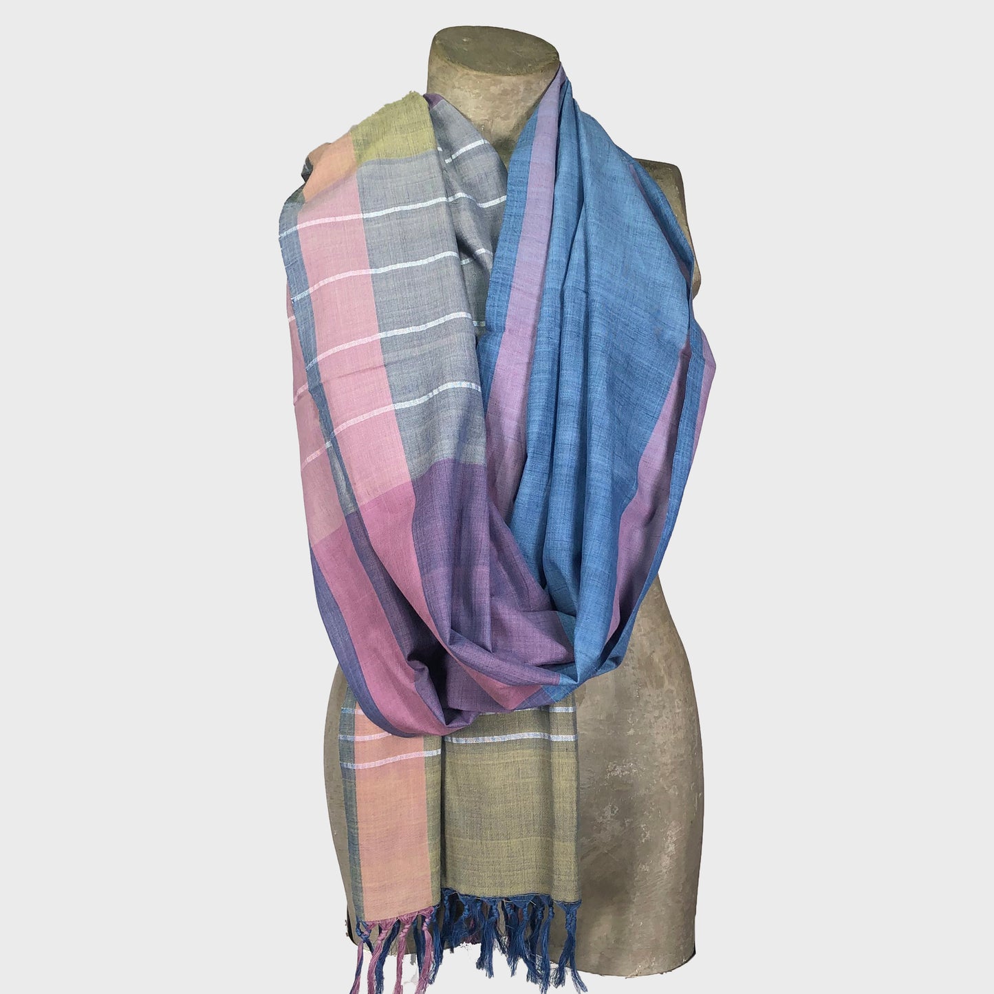 Natural dye Shawl