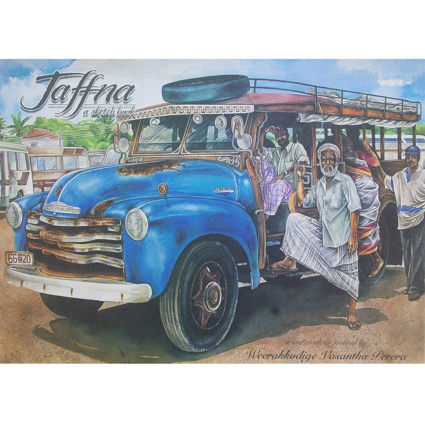 Jaffna - A Sketchbook by Weerakkodige Vasantha Perera