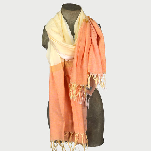 Dupatta Shawl in Silk & Cotton