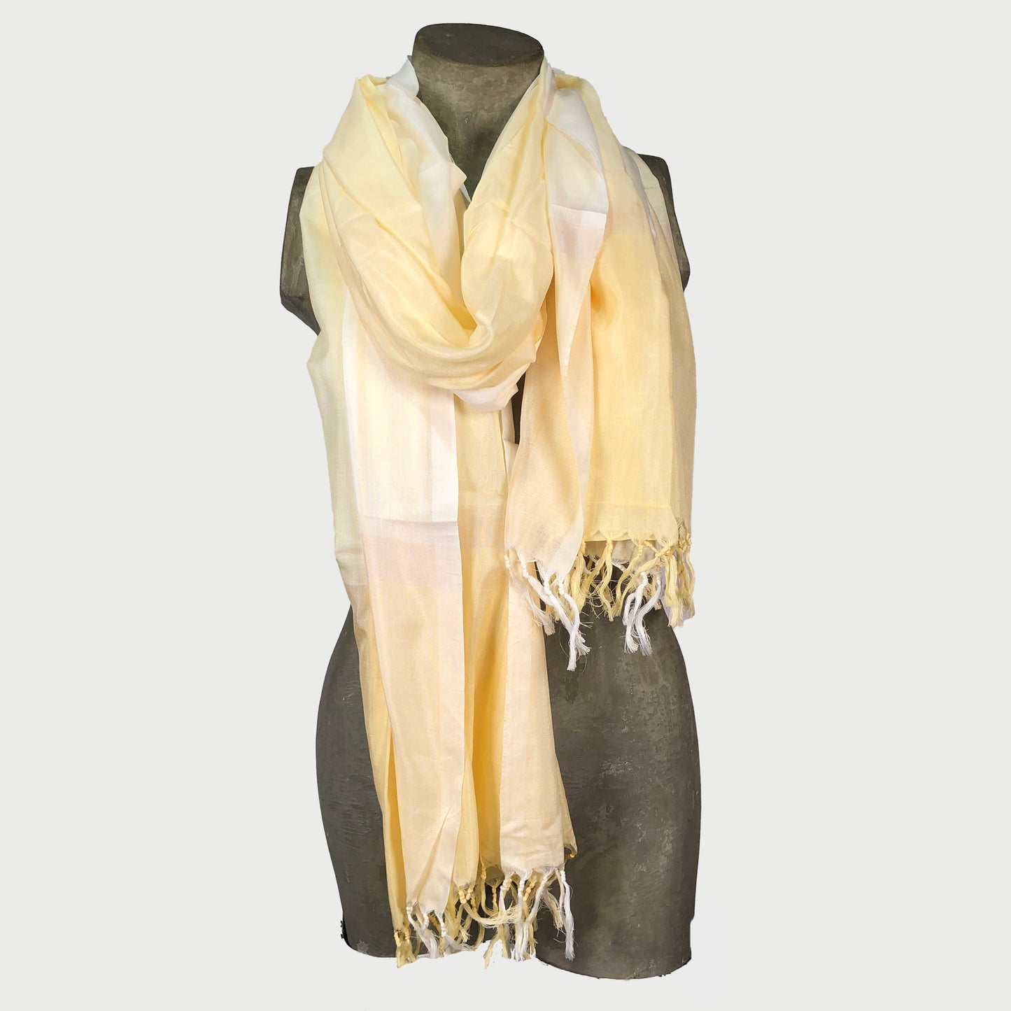 Dupatta Shawl in Silk & Cotton