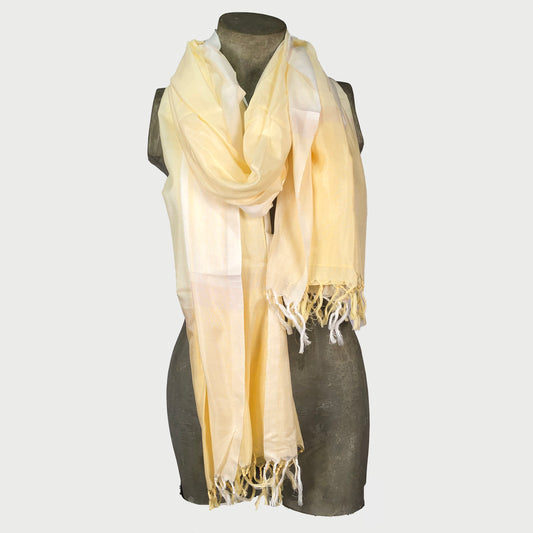 Dupatta Shawl in Silk & Cotton
