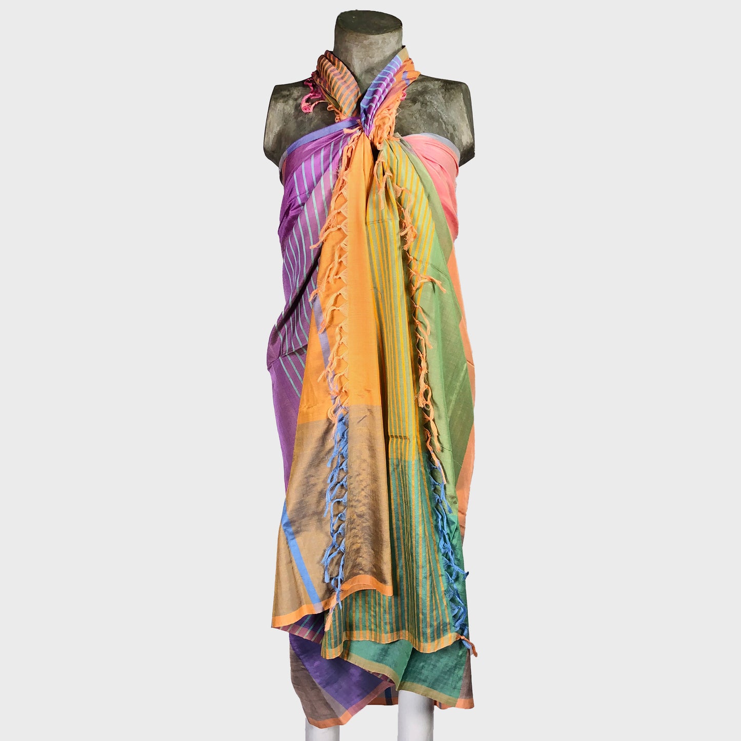 Silk & Cotton Beach Wrap
