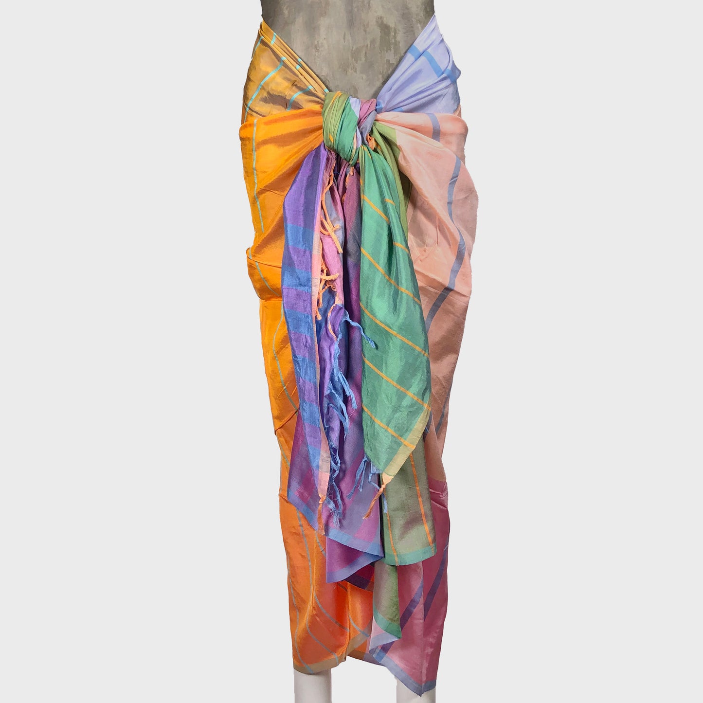 Silk & Cotton Beach Wrap