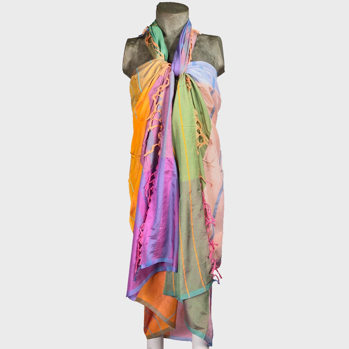Silk & Cotton Beach Wrap