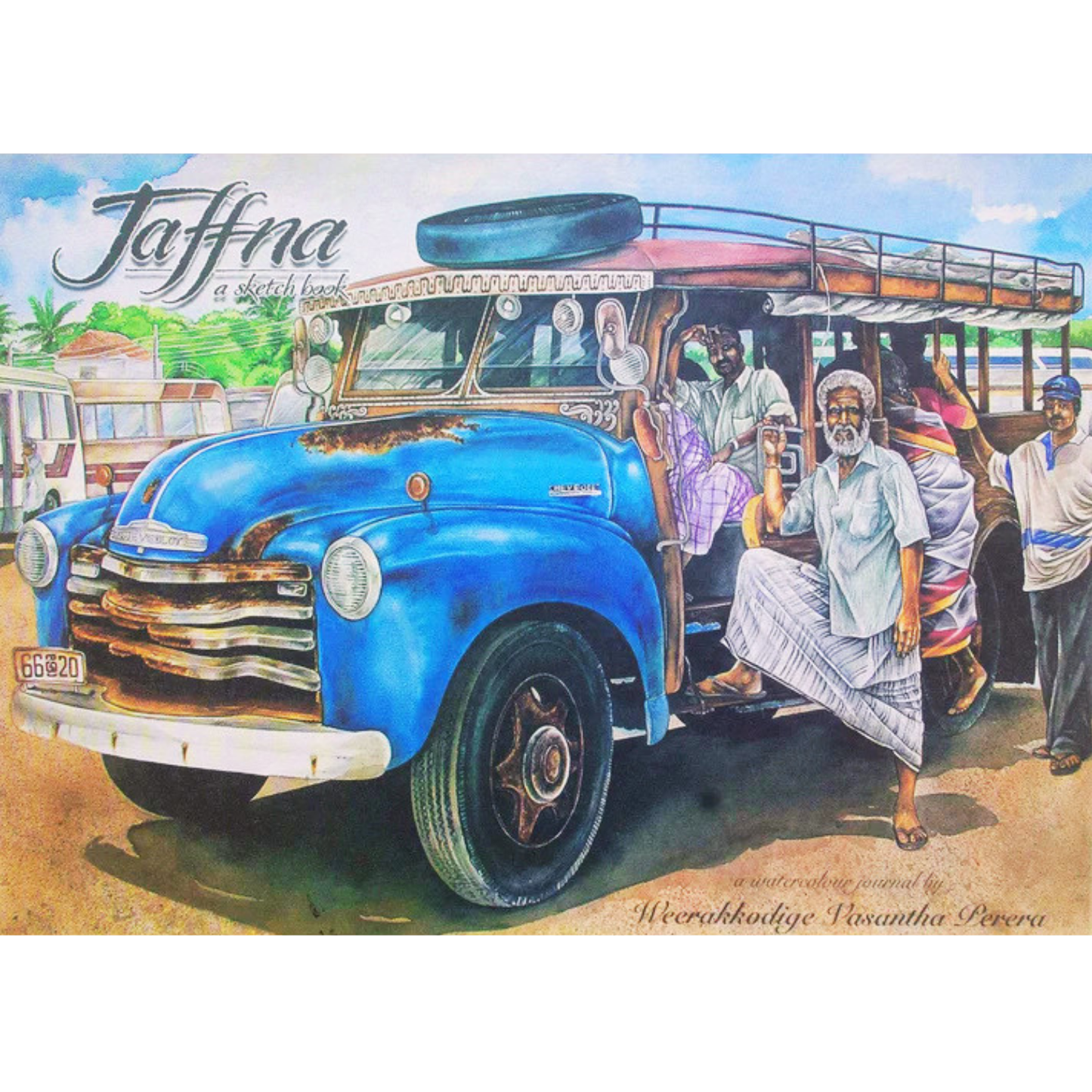Jaffna: A Sketchbook by Weerakkodige Vasantha Perera