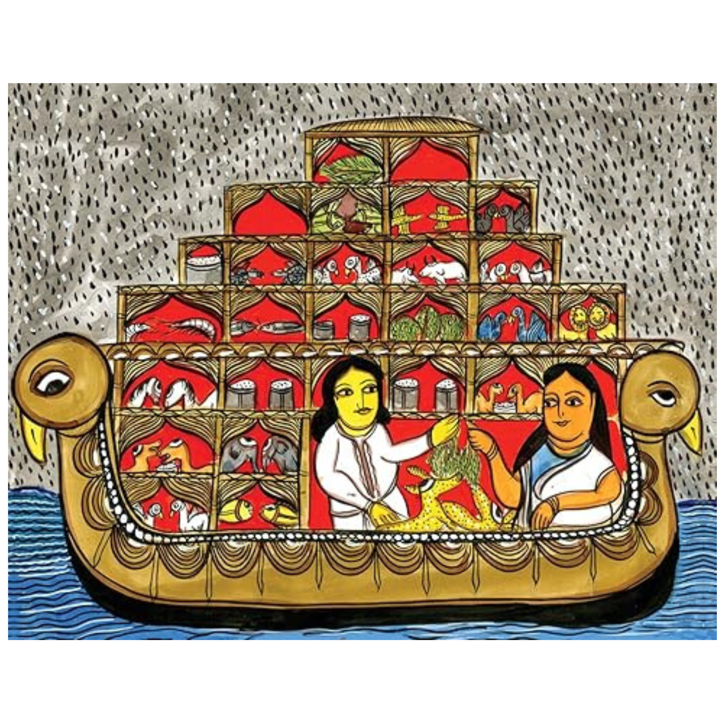 The Enduring Ark by Gita Wolf , Joydeb Chitrakar