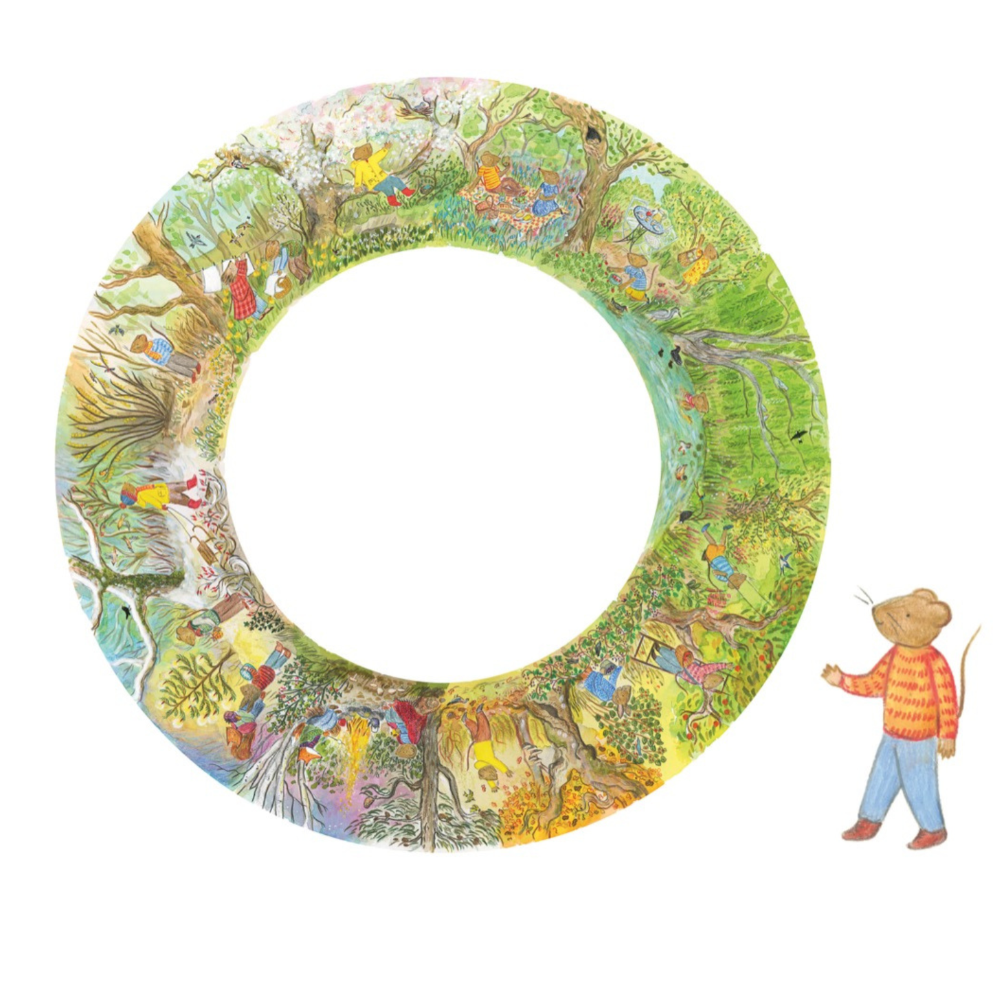 Mouse's Wood: Story Puzzle by Alice Melvin