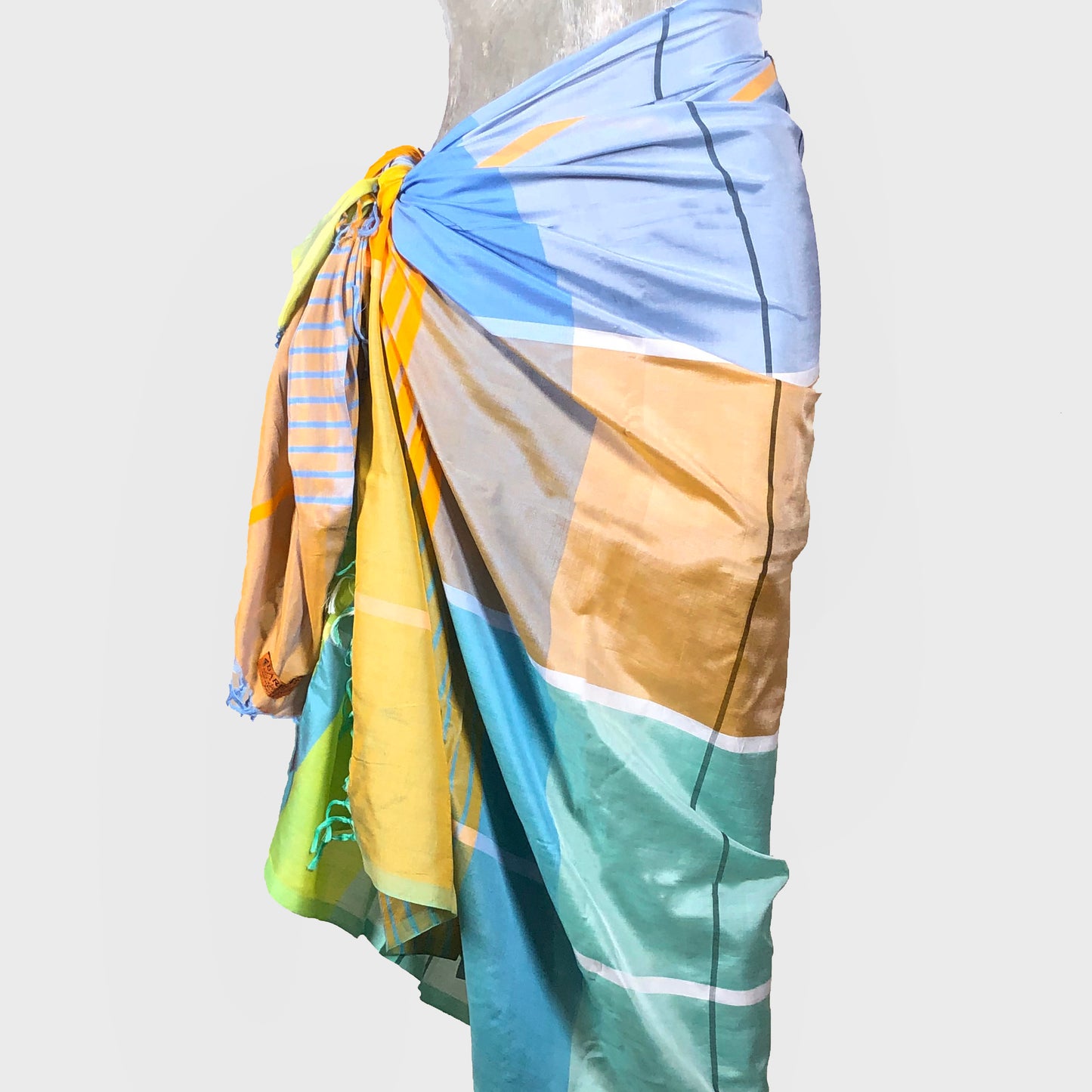 Silk & Cotton Beach Wrap or Pareo