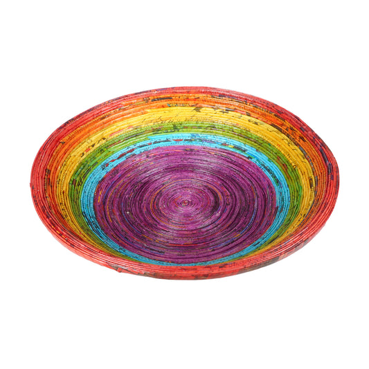 Recycled Paper Bowl. Extra Large. 16"