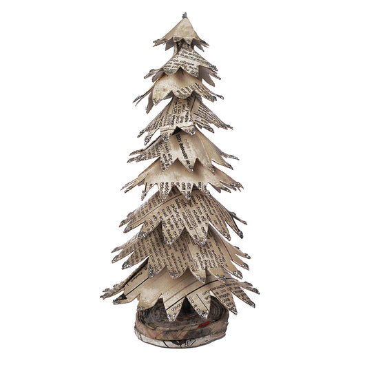 Recycled Paper Large Christmas Tree