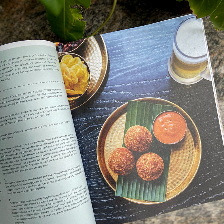 Hoppers The Cookbook: Recipes, Memories and Inspiration from Sri Lankan Homes, Streets & Beyond by Karan Gokani.