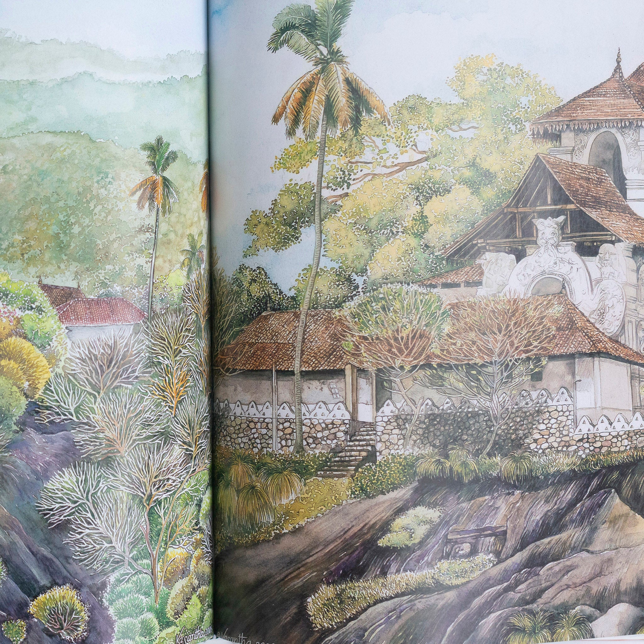 Kandy - A Sketchbook by Vasantha Perera – BAREFOOT